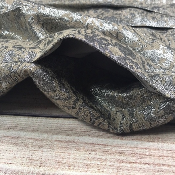 JONES New York Silver Metallic Pencil Skirt - Picture 7 of 12